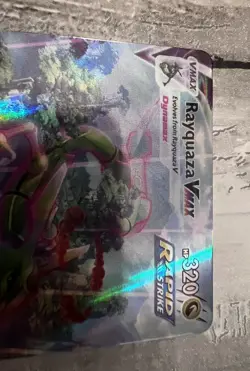 Pokemon Evolving Skies Rayquaza VMAX Alt Art 218/203 NM PACK FRESH - Image 5