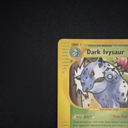 Pokemon Dark Ivysaur Promo Best of Game 006/009 50 HP Stage 1 TCG English - Image 3