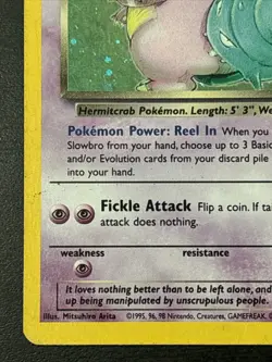 Pokemon Team Rocket Dark Slowbro Holo #12/82 Wotc Holo Rare Swirl! Mp - Image 5