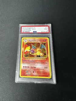 2016 Pokemon XY Charizard Holo Evolutions #11 PSA 9 - Image 1