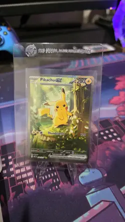 Pikachu EX 276/217 SIR Illustration Rare Pokemon Ascended Heroes NM - Pack Fresh - Image 1