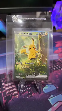 Pikachu EX 276/217 SIR Illustration Rare Pokemon Ascended Heroes NM - Pack Fresh - Image 2