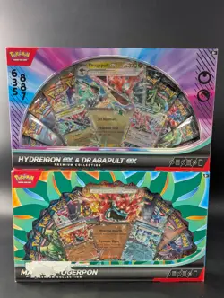 Pokemon TCG Hydreigon EX & Dragapult EX & Masks of Ogerpon Premium Collection - Image 1