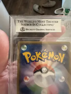 PRETEND TEAM SKULL PIKACHU POKEMON PIKACHU SPECI4L BOX 013/SM-P 2016 JAP BGS 9 - Image 3