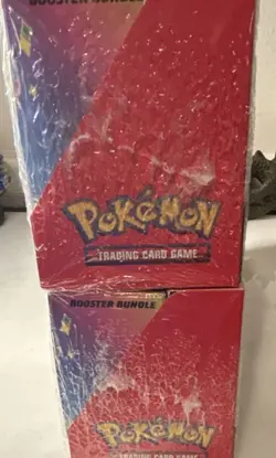 Pokemon Prismatic Evolutions Surprise Box Booster Bundle Eevee Promo 2 Boxes - Image 3