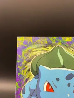 Topps Series 1 TV Animation Blue Label Pokemon Bulbasaur Ivysaur Venusaur Set - Image 5