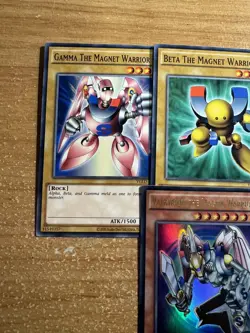 🔥 Yugioh ULTRA RARE Valkyrion The Magna Warrior + Alpha Beta Gamma Magnet YGLD - Image 2