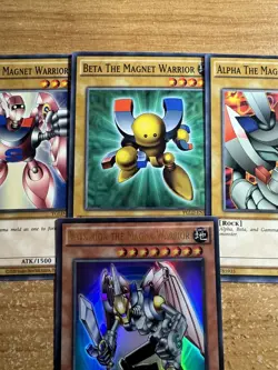 🔥 Yugioh ULTRA RARE Valkyrion The Magna Warrior + Alpha Beta Gamma Magnet YGLD - Image 3