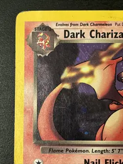 Dark Charizard Holo Team Rocket Holo #4/82 NM 2000 Pokemon Wotc Rare Holo Mp - Image 2