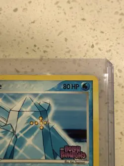 Pokemon TCG Regice Holo 27/110 Holon Phantoms EX Stamped 2006 (LP) - Image 5