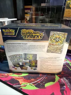 Pokemon TCG Scarlet & Violet SURGING SPARKS Elite Trainer Box FACTORY SEALED ETB - Image 3