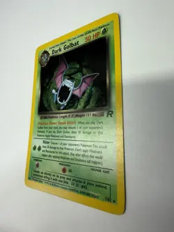 Dark Golbat 7/82 Holo Team Rocket Rare 1999- 2000 Wizards Pokemon TCG English MP - Image 2