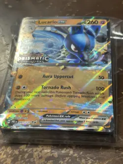 LOT OF (50) Lucario EX 051/131 Prismatic Evolutions Stamped Promo Pokemon TCG NM - Image 1