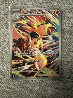 Pokemon TCG Ethan's Typhlosion Illustration Rare #190/182 SV: Destined Rivals - Image 1