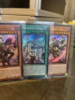Yugioh Artmage 3 Card Lot - Medius The Pure - DUAD-EN008 - Acropolis, Graflare - Image 3