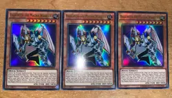 🔥 3x Yugioh Valkyrion The Magna Warrior YGLD-ENB01 ULTRA RARE NM 1ST ED PLAYSET - Image 1