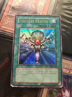 Monster Reborn LOB-118 The Legend of Blue Eyes White Dragon Unlimited - Image 1