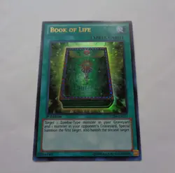 Book of Life LCJW-EN211 (Ultra Rare, 1st Edition, Excellent / LP) Yugioh - Image 1