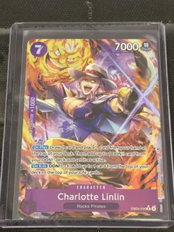 One Piece Charlotte Linlin Heroines Edition R EB03-034 Alt Art English NM - Image 3