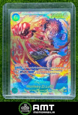 Monkey.D.Luffy OP13-118 SEC One Piece TCG Carrying On His Will ENGLISH - Image 1