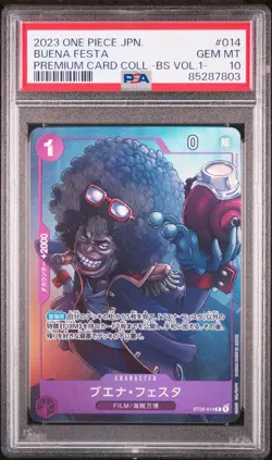 PSA 10 One Piece Buena Festa #014 Best Selection Vol.1 Japanese - Image 1
