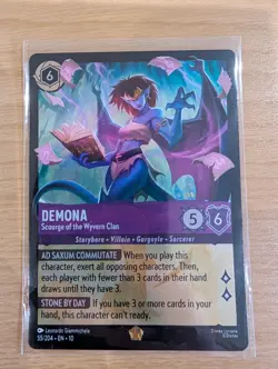 FOIL 55/204 Demona - Scourge of the Wyvern LEGENDARY Disney Lorcana Set 10 - Image 1