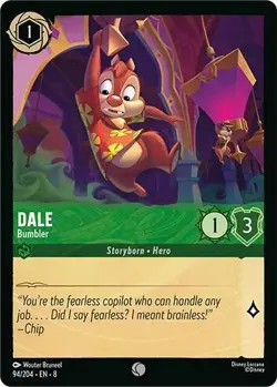 Dale - Bumbler 94/204 Reign of Jafar Non-Foil Disney Lorcana - Image 1