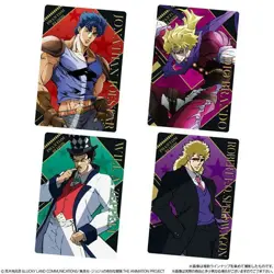 Jojo's Bizarre Adventure The Animation Wafer Trading Card Pick Your Character - Image 2