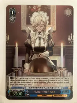 Mealtime Ade NIK/S117-E109S SR Super Rare Weiss Schwarz NIKKE English - Image 1