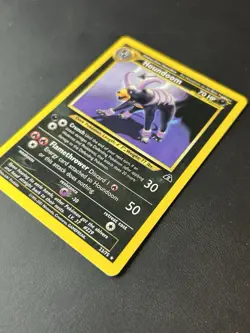 Pokemon TCG Houndoom Neo Discovery Card 23/75 Unlimited Rare Vintage Card - Image 2