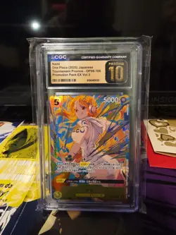 Nami SR OP08-106 Promotion Pack Ex Vol. 3 Promo ONE PIECE Card Japanese - Image 1