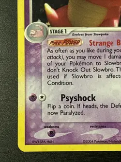 Slowbro Holo Rare FireRed & LeafGreen 14/112 Holo Rare 2004 Pokemon Card Nm - Image 5