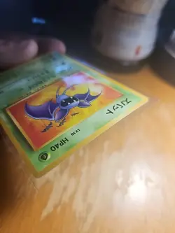 Pokemon Card Single Zubat Fossil 041 1996 Japanese Vintage Near Mint TCG A201 - Image 4