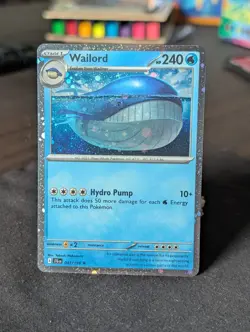Wailord - (Cosmos Foil) 041/159 Miscellaneous Cards & Products - SWIRL - Image 1
