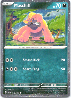 Maschiff - (Cosmos Holo) Common Miscellaneous Cards & Products 142/193 NM - Image 1