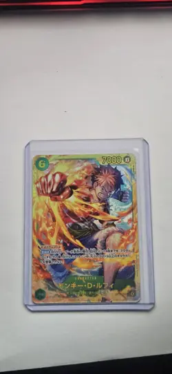 ONE PIECE Card Game Monkey D Luffy SEC Carrying on His Will OP13 118 japanese - Image 1