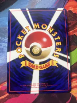 Jynx No.124 Vending Series 2 Old back Vintage Glossy Pokemon Card Japanese NM - Image 3