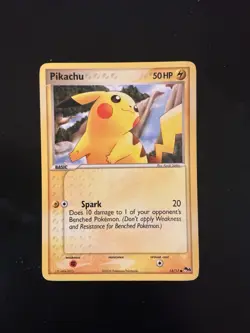 Pokemon Pikachu Pop Series 4 Vintage Card #13/17 2006 - Image 1