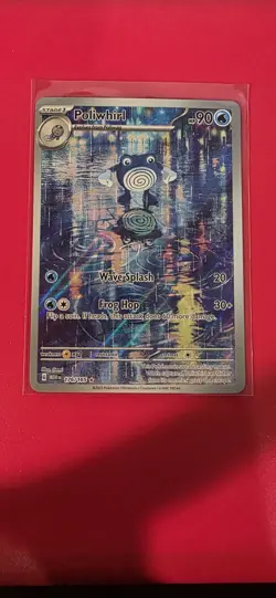 Poliwhirl 176/165 SV: Scarlet & Violet 151 NM Pokemon Card TCG - Image 1