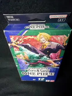 ONE PIECE CARD GAME - ZORO AND SANJI - ST12 STARTER DECK ENG - Image 3