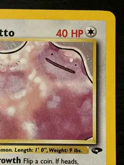 Koga's Ditto Holo Gym Challenge Rare 010/132 Pokemon Card Wotc Holo Lp+ - Image 3