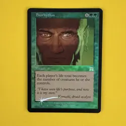 mtg Biorhythm Onslaught Foil NM/LP - Image 1