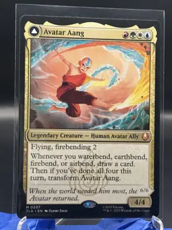 Magic: The Gathering The Last Airbender Avatar Aang 0207 Mythic (NM) - Image 1