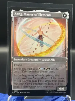 Magic: The Gathering The Last Airbender Avatar Aang 0207 Mythic (NM) - Image 2
