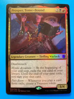MTG 1x FOIL Prosper, Tome-Bound # 2 Adventures in Forgotten Magic the x1 NM - Image 1