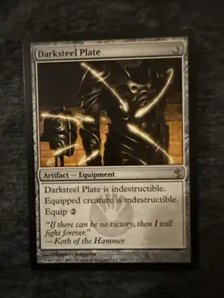 Darksteel Plate Mirrodin Besieged Regular - Image 1