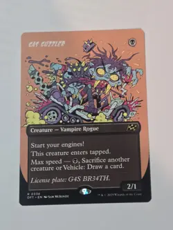 MTG Aetherdrift Gas Guzzler Borderless 0338 NM Rare - Image 1