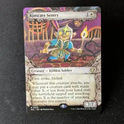 Wizards Kinscaer Sentry Magic: The Gathering ECL 0300 White Rare 2026 - Image 1