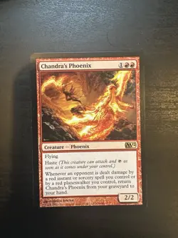 Magic the Gathering Chandra's Phoenix M12 Core Set 2012 Mtg - Image 1