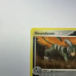 Pokemon TCG Houndoom EX Dragon 34/97 Regular Uncommon Non Holo - LP - Image 2